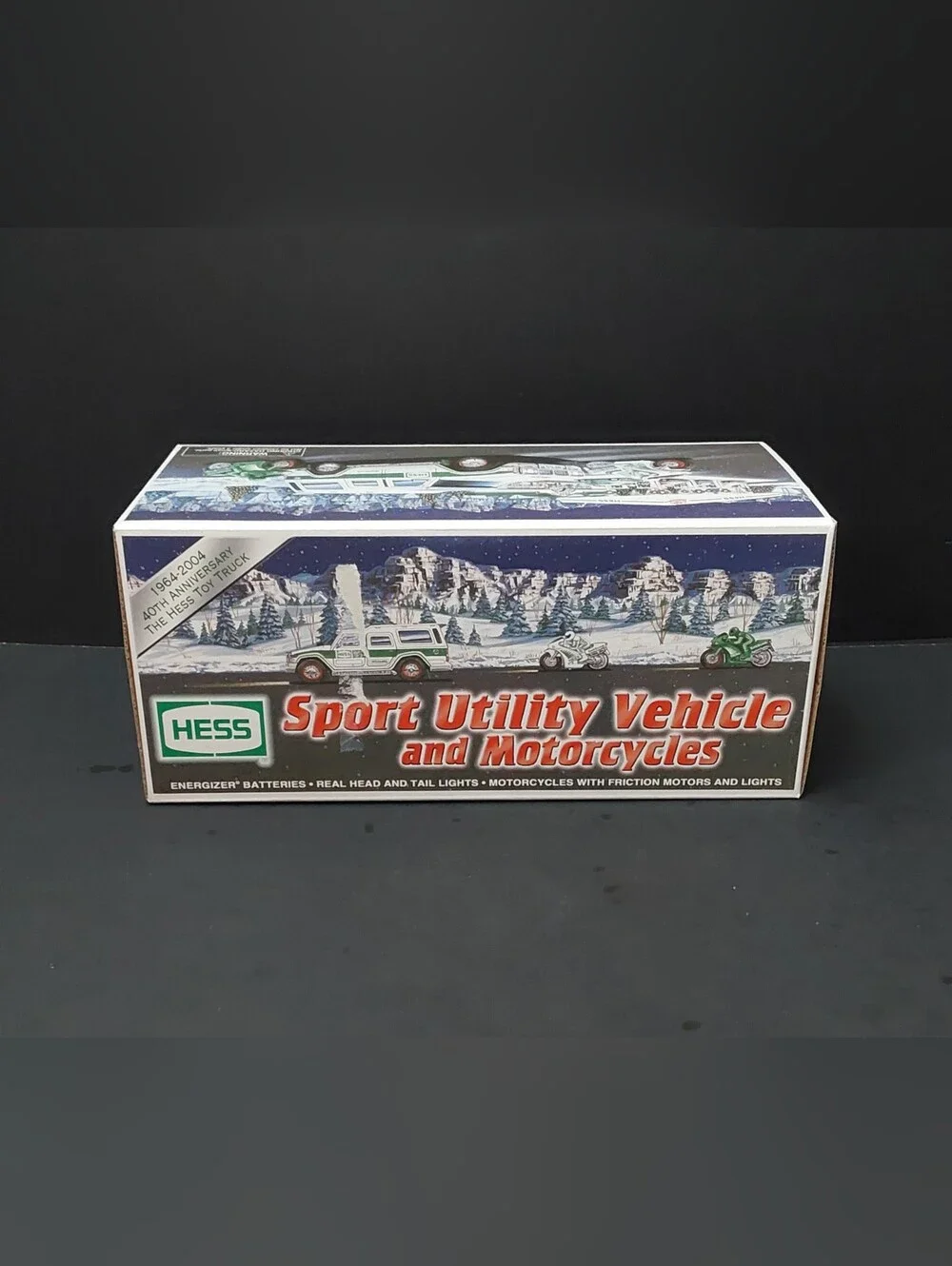HESS Rescue SUV with Motorcycles - Kids Toys